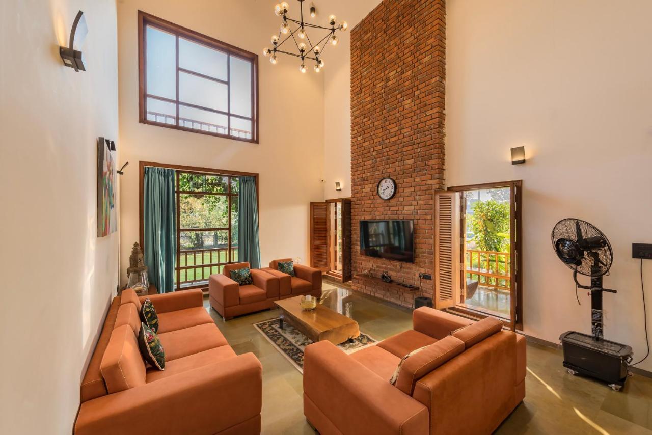 Saffronstays Happy Fields, Pune - Luxury Farmstay With Farm To Table Food Esterno foto