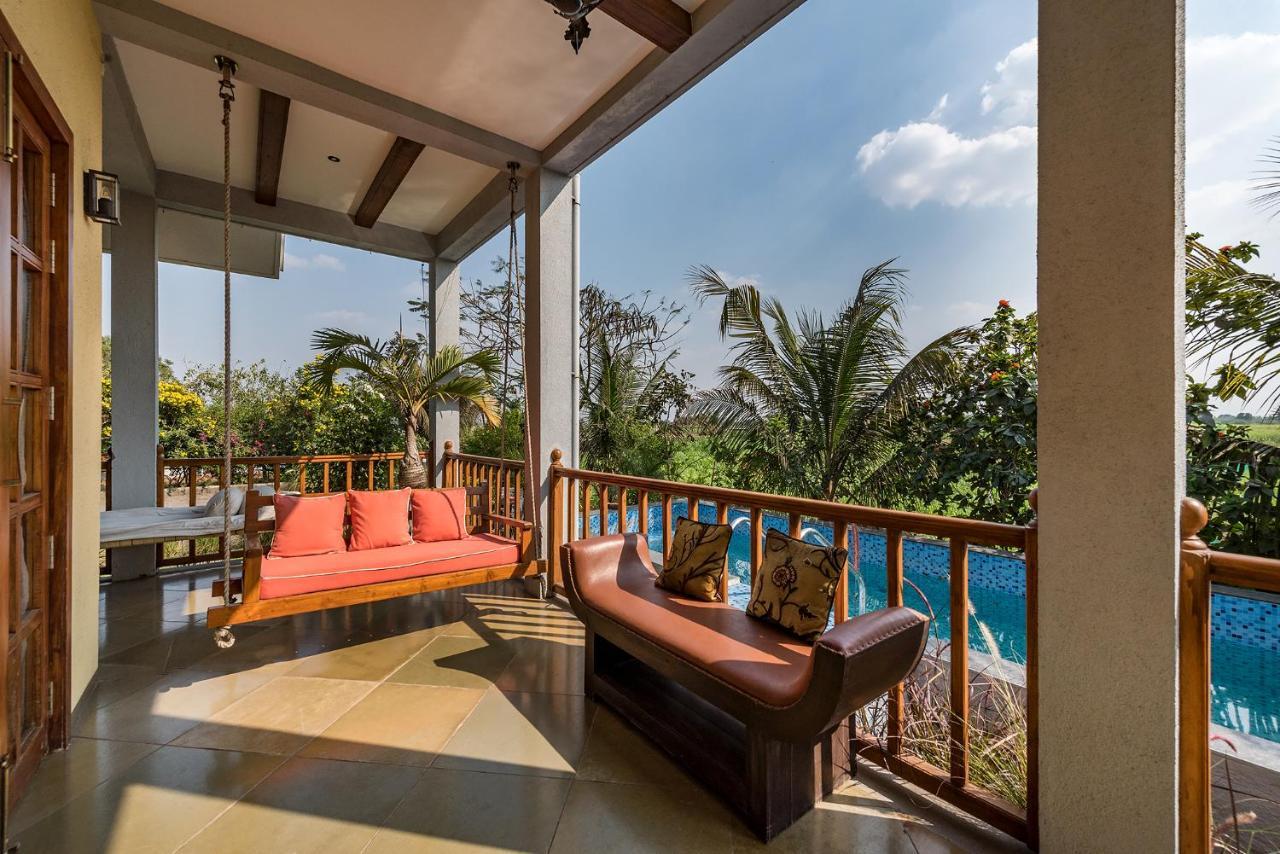 Saffronstays Happy Fields, Pune - Luxury Farmstay With Farm To Table Food Esterno foto
